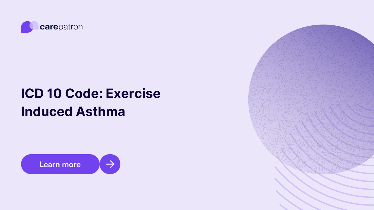 Exercise Induced Asthma ICD10CM Codes 2023